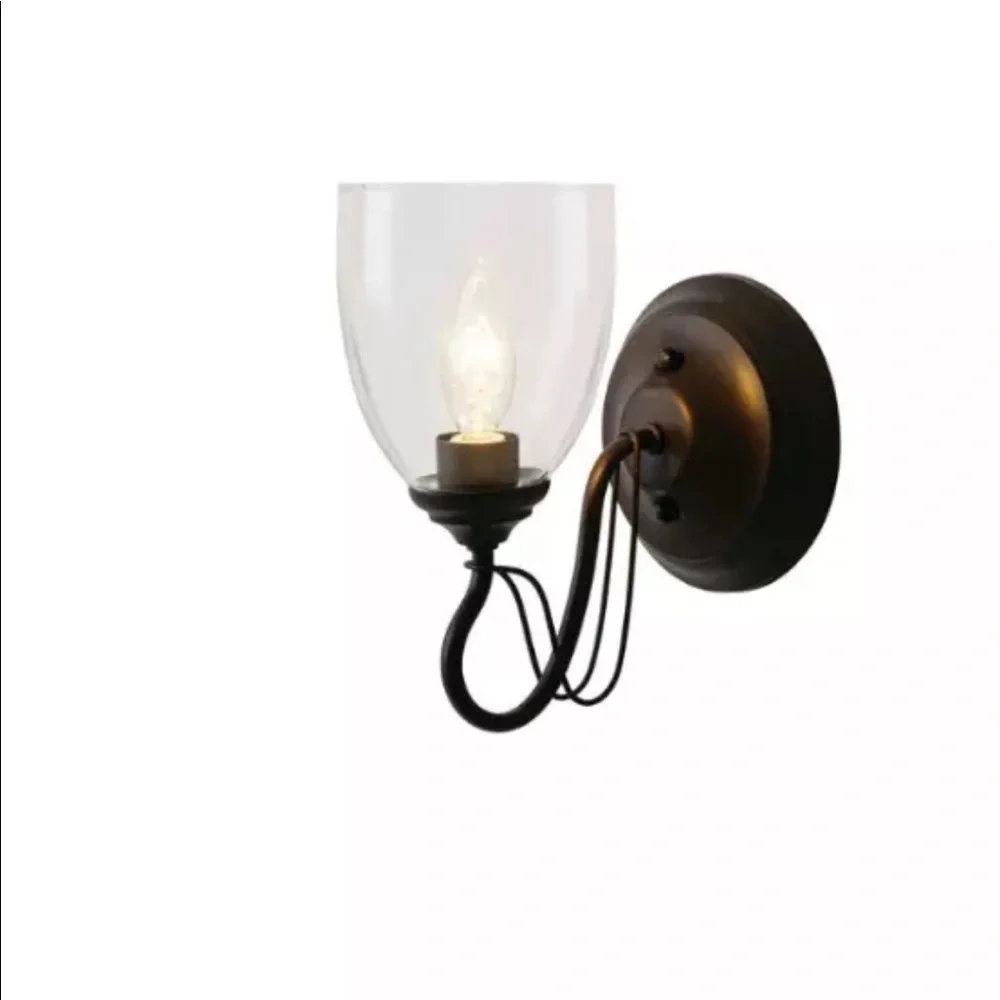 Alsy Lighting 1-Light Antique Bronze Finish Wall Sconce 7 X 14 X 9